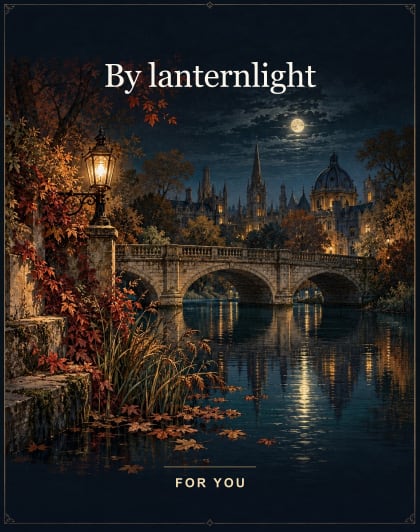 By lanternlight, Oxford Halloween card